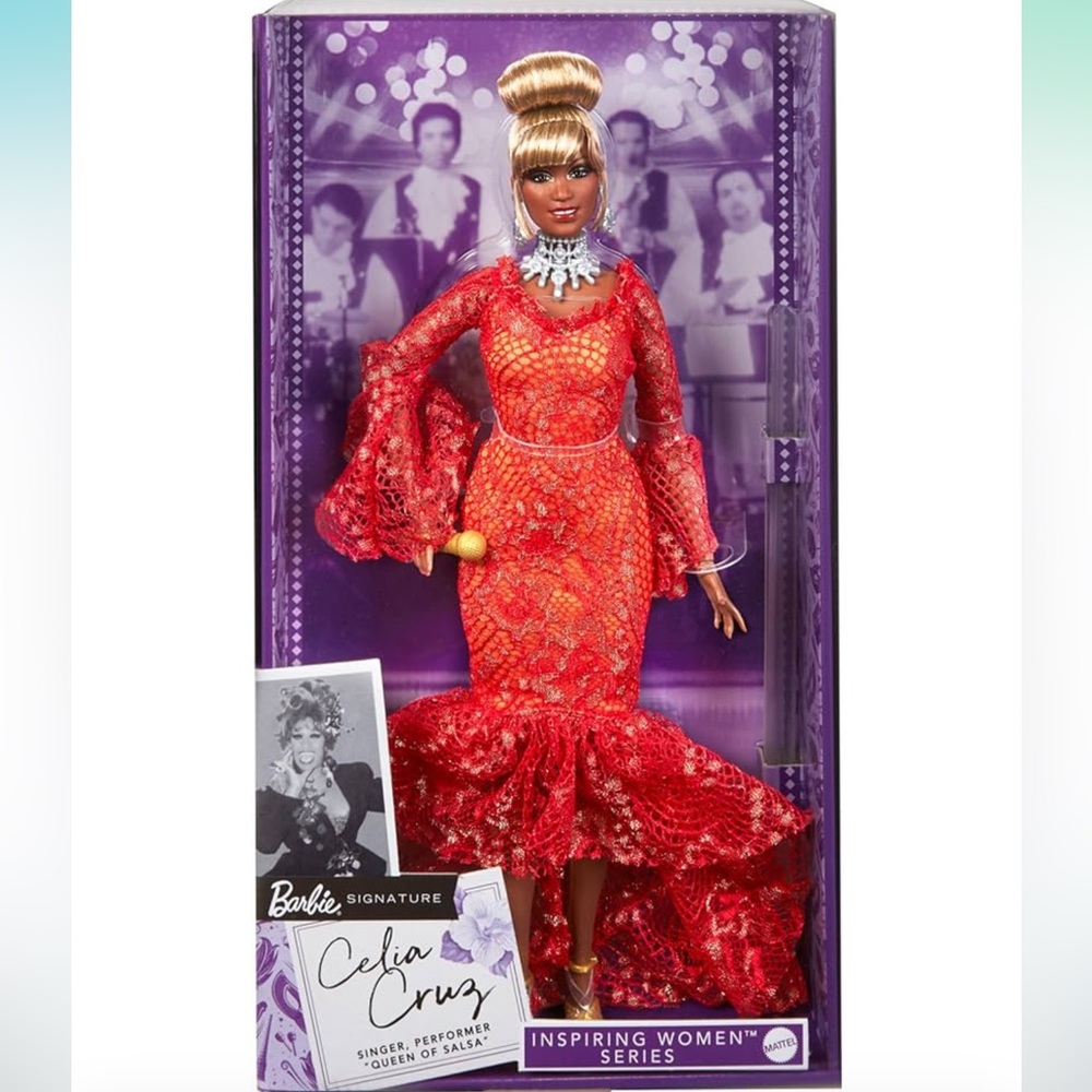Celia Cruz Barbie ✨❤️ Queen of salsa 💃🏻 🎶